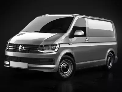 Volkswagen Transporter T6 Panelvan 3D model