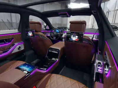 Mercedes Benz S Class 2022 3D model