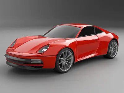Generic supercar collection 3D Model Pack