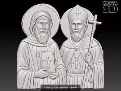 Missionary Saints and Evangelizers - 250508 3D Model Collection