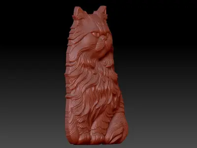 Persian cat 3D model purchase