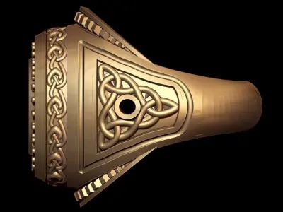 STONE RING 3D print model