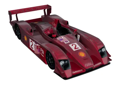 Audi - 2000 - R8 LMP 3D model