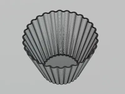 Bowl 3d model Low-poly 3D model