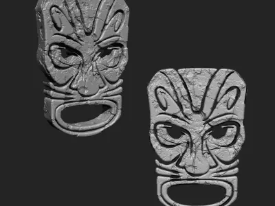 Damaged Design Collection IMM Brush Pack 10 in One 3D model