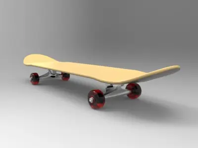 Skateboard 3D model
