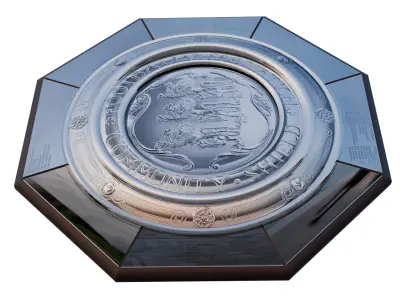 FA Community Shield trophy 3D model