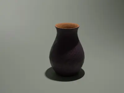 Low Poly Vase Free low-poly 3D model purchase