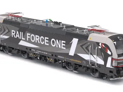 Siemens Vectron Rail Force One 3D model
