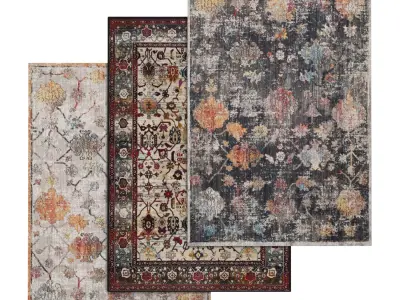 Rug Set 2052 3D model