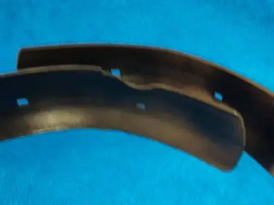 Bicicross type bicycle fenders  3D print model