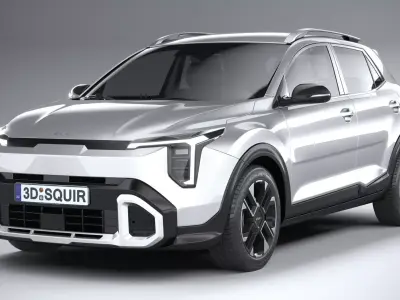 Kia Stonic 2026 3D model