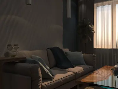 life    room  Free 3D model