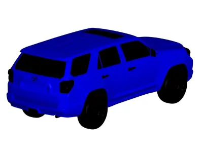 Toyota 4Runner 2013 3D model