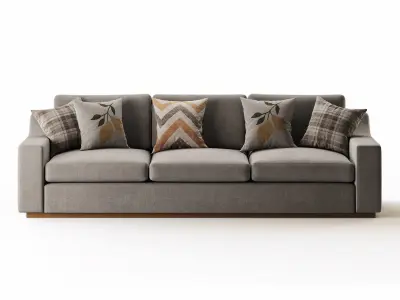 Sutton Extra Large Sofa 3D model