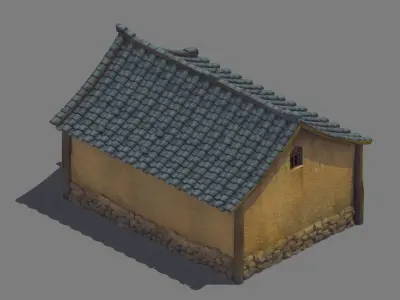 gAME Pei Cheng Building - House 01 3D model