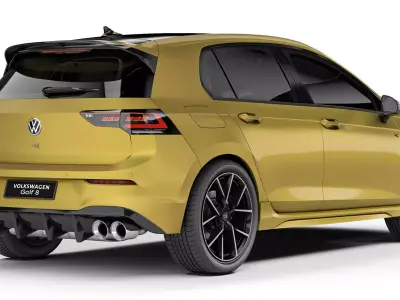 Volkswagen Golf R 2025 3D model