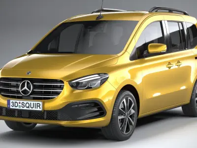 Mercedes-Benz T-Class 2023 3D model