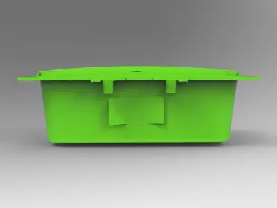 AUDI A6 C7 RS7 2016 Ashtray Accurate 3D Scan  3D model