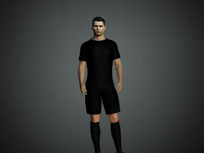 Cristiano Ronaldo 3D model purchase