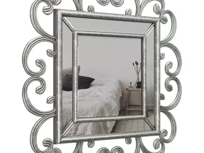 Beauchesne Curl Mirror ALTH3601 3D model