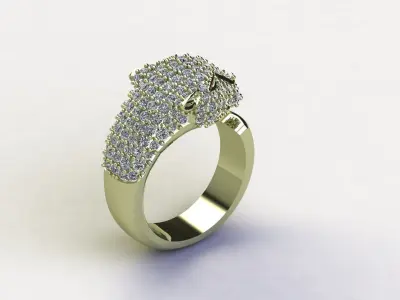 Tiger Ring Puma 3D model