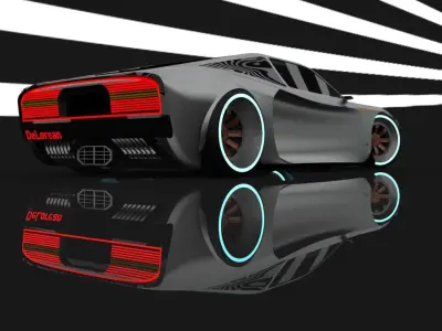 CYBERPUNK CONCEPT CAR 3D model