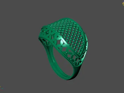 Plain Ring Women Ready STL 3DM Models Womens Rings 3D models 3D print model 32