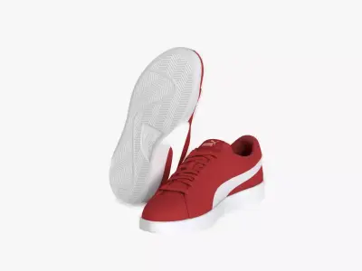PUMA Sneaker Low-poly 3D model
