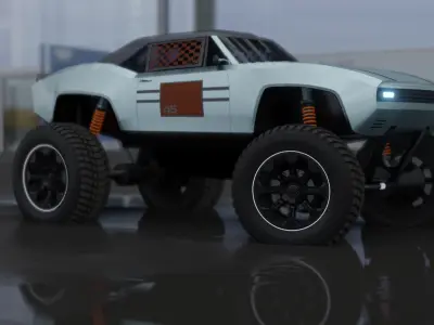 Monster Truck 4x4 3D model