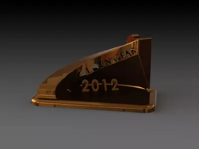 Path to the Golden Gear Free 3D model