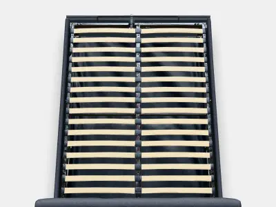 IDANAS Upholstered ottoman bed 1 Low-poly 3D model