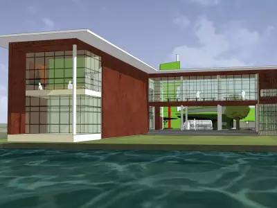 Small office -01 3D model