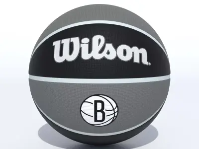 Wilson Brooklyn Nets Basketball 3D model