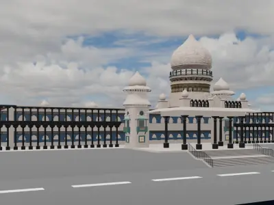palace 3D model  3D model