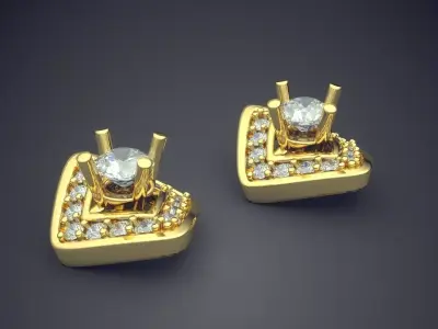 Small Yet Luxury Brooches CAD 5586 3D print model