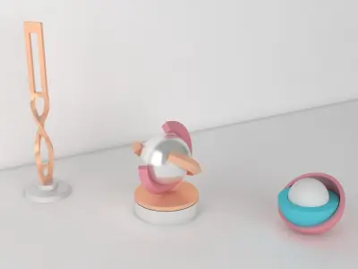 Sculptures dna 3D model