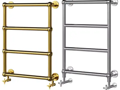 Boheme towel warmers in classic style 3D model
