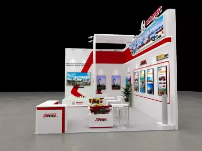 exhibition 3D model
