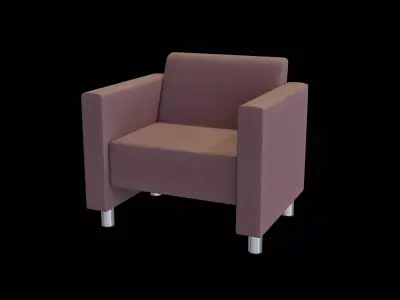 Granada Sofa 03 Low-poly 3D model