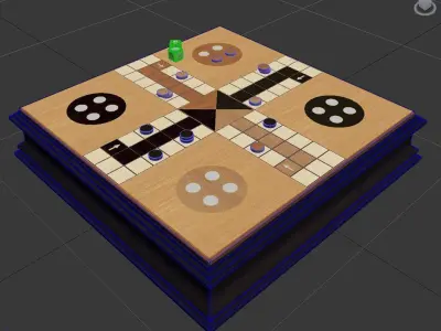 Ludo Game 3D model