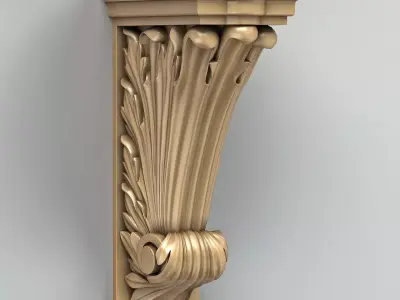 Corbel 008 3D model