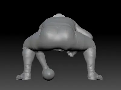 NFL PLAYER LINE OFFENCE CENTER 3D print model