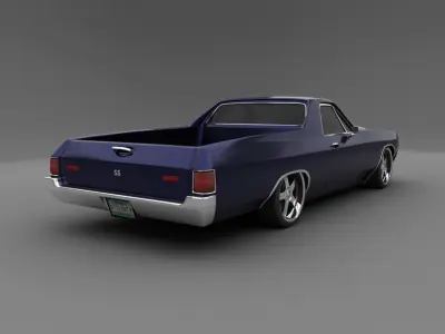 Chevrolet Elcamino 1970 3D model