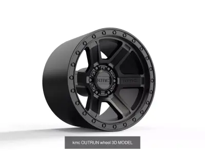 best seller KMC wheels 3D Model Pack