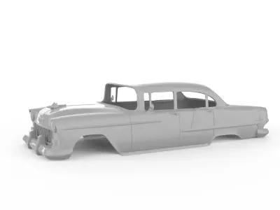 1955 Chevrolet Bel Air 4door 3D print model