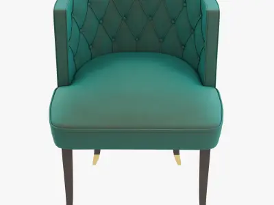 Brabbu Bourbon Dining Chair 3D model