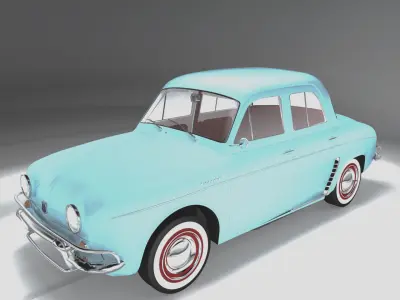 GORDINI III-1966 Primavera Blue 3D model