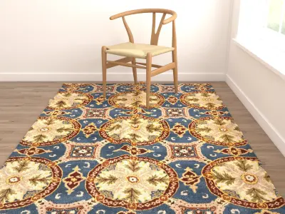 Rugs No 99 Low-poly 3D model