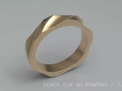 Ring Gear Engineer Jewel 3d printinh 3D print model